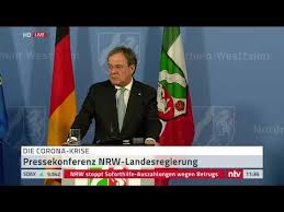 Pressekonferenz des rki am 14. Live Pressekonferenz Mit Nrw Chef Laschet Zum Forschungsprojekt Corona In Heinsberg Youtube