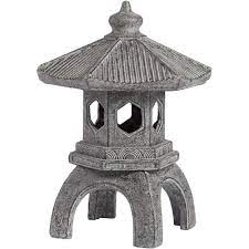 John Timberland Asian Indoor Outdoor Statue 16 1 2 High Pagoda Sculpture For Table Desk Yard Garden Patio Deck Home In 2020 Outdoor Statues Japanese Stone Lanterns Old Stone