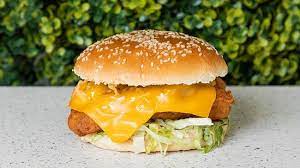 Ingredients are chicken, potatoes, cheddar cheese, bacon and cream. Chicken Burger Original Or Spicy Note Cheese Slice Needs To Be Added Separately And Is Not Included In Standard Burger Picture Of Crispy Fried Chicken Gold Coast Southport Tripadvisor
