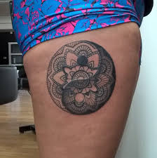 The a4 and a5 versions are printed on smooth 300 gsm card stock and the a3 is on 200 gsm card stock. Yin Yang Mandala Tattoo By Smash Angry Monkey Tattoo