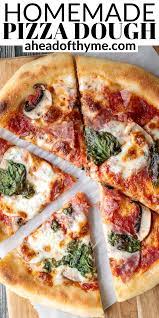 Homemade Pizza Dough Recipe In 2021 Homemade Pizza Homemade Pizza Dough Easy Homemade Pizza