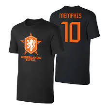 Vind je het thuisshirt te standaard of het uitshirt gewoon veel mooier? Netherlands Eu2020 Het Nederlands Elftal T Shirt Depay Black