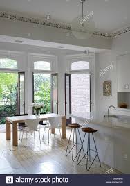 breakfast bar, stools and small dining