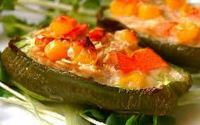 Poivron Farci Au Gratin De Legumes Creme Soja Avoine Recette Bio Et Vegetarienne Recette Gratin De Legumes Recette Poivron Farci Recette Bio