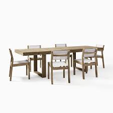 Dining set (dining table & 6 side chairs) $2,393.00. Portside Outdoor Expandable Dining Table Textilene Chairs Set