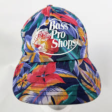 Black Bass Pro Shop Hat Bass Pro Shops Snapback Hat Ball Cap Vtg Floral Hawaiian Tropical 80s Made In The Usa By Trasheewomen On Etsy Bassproshops Vintage Hats Hats Vintage Ball Cap