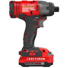 Black And Decker 20v Lithium Battery Charger Flashing Red Craftsman Cordless Impact Driver 20v Max Red And Black Cmcf800c2 Rona