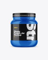 Download Glossy Protein Jar Mockup In Jar Mockups On Yellow Images Object Mockups Mockup Free Psd Mockup Free Mockup