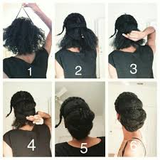 Step By Step Braided Bun Tutorial Natural Hair Natural Wedding Hairstyles Natural Hair Updo Hair Styles