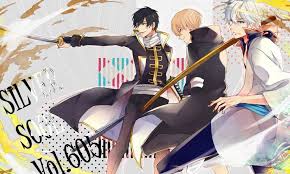 Discover more posts about gintama shinsengumi. 2500x1500 Gintama Sakata Gintoki Okita Sougo Hijikata Toushirou Shinsengumi Katana Original Resolution Anime Katana Android Wallpaper Anime