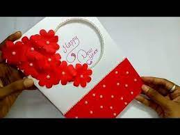 Lots of gorgeous and fun designs to choose from so you can download and print at home! New Year Greeting Card How To Make Greeting Card For New Year Paper Greeting Card Queen S Home How To Make Greetings Valentines Cards Paper Greeting Cards