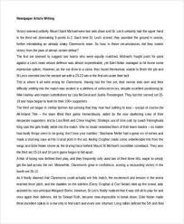 How to cite a newspaper in print 11 Article Writing Examples Samples Steemit
