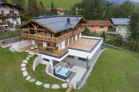 einfamilienhaus l holzbau maier haus fassade haus haus hanglage