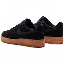 Nike keeps the new air force 1 looks coming, with this brand new. Schuhe Nike Air Force 1 07 Lv8 Suede Aa1117 001 Black Black Gum Med Brown Sneakers Halbschuhe Herrenschuhe Eschuhe De