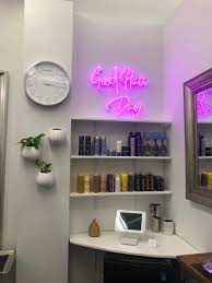 Good Hair Day Customized Neon Sign For A Hair Salon In 2021 Neon Signs Neon Decor Custom Neon Signs