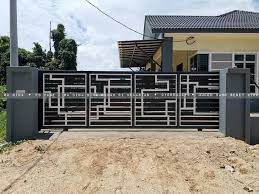 Unigate delux,csa,aluminium gate,door openner.harga gate rumah.harga pagar.pagar lipat.folding gate. Pagar Rumah Moden Desainrumahid Com