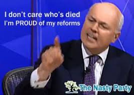 Iain Duncan Smith&#39;s Licence To Kill | Black Triangle Campaign via Relatably.com