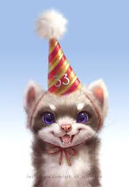 Pin By Anna Carolina Garcia Ruiz On Style Illustration Inspo Cute Ferrets Cute Cartoon Animals Animated Animals