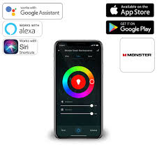 Just open up your monster smart app and select the led strips from the home screen. Monster Orb Smart Portable Led Light All Weather Indoor Outdoor Use Multi Color Walmart Com Walmart Com