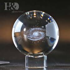 80mm Galaxy Crystal Ball Glass Sphere Display Globe Paperweight Healing Meditation Ball With Clear Stand For Creative Gift Crystals Crystal Ball Crystal Crafts