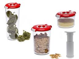 Structure inox, pompe du vide à huile débit 133 l/min. Lot De 3 Boites Rondes Status Sous Vide 0 75 1 5 2 5 Litres Avec Pompe Manuelle Choix De La Couleur Blanc Vert Pomme Rouge Boites Sous Vide Boite Sous Vide En Tritan Status Airblock