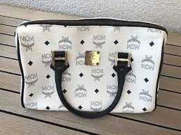 Die herz betreiber dieses portals haben uns der. Verkaufe Sehr Schone Mcm Tasche Weiss Blau Eur 151 00 Picclick De