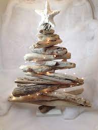 Play them on a tv or project them onto a window, wall, or even your front yard. 40 Diy Creative And Inspiring Christmas Trees Moco Choco Unusual Christmas Trees Coastal Christmas Decor Driftwood Christmas Tree
