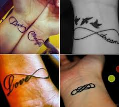 My children tattoo ideas and infinity signs on pinterest. 56 Stunning Infinity Tattoos For Wrist