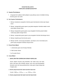 Nh 4 no 3 d. Modul 4 Kb 2 Hidrolisis Garam
