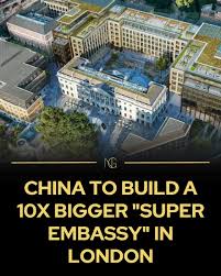 Online Business l Entrepreneurship l Motivation | China is pushing to  establish a "super embassy" on the historic Royal Mint site in London. The  proposed 620,000 sq ft embassy would be ten... | Instagram