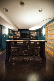 Casual and small modern home. Basement Media Room Making Use Of A Small Space Contemporary Home Theater Seattle By Jennifer Ryan Design Houzz