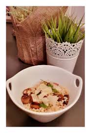 Fluff lightly with a fork. Mushroom Ragout With Truffled Israeli Couscous Parmesan Lemon And Herbs The Coastal Countertop