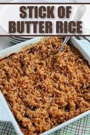 Stick Of Butter Rice Recipe Butter Rice Stick Of Butter Rice Buttered Rice Recipe