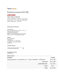 Text of contoh faktur pajak sederhana. Mengenal Apa Itu Proforma Invoice Dan Perbedaannya Dengan Invoice Biasa Cermati Com