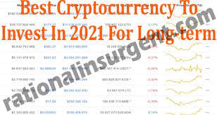 As of 2021, the defi movement continues to grow stronger with every passing day, as defi crypto projects keep turning real world financial applications on their heads. Best Cryptocurrency To Invest In 2021 For Long Term
