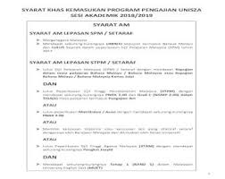 Kod program pengajian kemasukan ke ipta program pengajian lepasan spm/setaraf sesi akademik 2013/2014. Syarat Khas Kemasukan Program Pengajian Unisza Bahasa Arab Dan 3 Mendapat Sekurang Kurangnya Gred Pdf Document