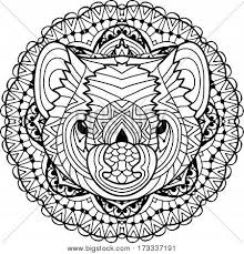 Free printable tattoo coloring pages for adults and teens. Coloring Page Adults Vector Photo Free Trial Bigstock