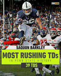 Saquon Penn State Nittany Lions Football Pennsylvania State University Penn State