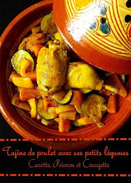 Tajine De Poulet Avec Ses Petits Legumes Carotte Poivron Et Courgette Recette Tajine Poulet Tajine Poulet Tajine