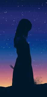 Lonely Wallpaper Iphone Android Background Followme Lonely Art Anime Wallpaper Anime Art Girl