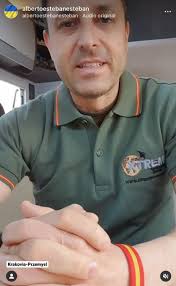 Alberto Esteban: "Fui a recoger a una familia ucraniana y volvemos con 30  personas"