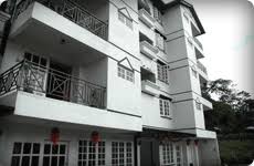 Balcony with golf course view. Parkland Apartment Cameron Highland
