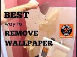 fastest way to remove wallpaper