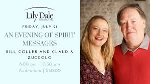 An Evening of Spirit Messages with Bill Coller and Claudia Zuccolo