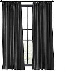 Twopages Wide Width Curtain Flame Retardant Curtain Blackout Thermal Insulated Curtain For Classroom In 2021 Insulated Curtains Pinch Pleat Curtains Thermal Curtains