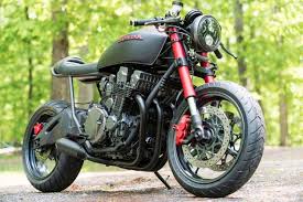 Honda Cb750 Nighthawk By Industrial Moto Honda Cb750 Honda Cb Cafe Racer