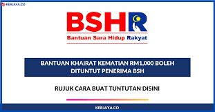Masih ramai tak tahu 9 jenis khairat kematian yang boleh korang tuntut bila menghadapi kematian. Bantuan Khairat Kematian Rm1 000 Boleh Dituntut Penerima Bsh