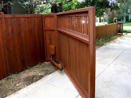 Automatic sliding gate opener 2640 pounds with two remote controls infrared photocell sensor electric gate operator complete kit for slide gate driveway security rolling gate up to 20ft long. Awesome Garden Fencing Ideas For You To Consider Home To Z Wood Gates Driveway Driveway Gate Diy Wooden Gates Driveway