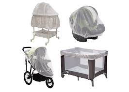 2 Pack Of Universal Mosquito Nets For Strollers Joggers Play Yards Pack N Plays Infant Cars Seats Infant Strollers Bassinets Portable Netting Protects Against Mosquitos No See Ums Other Insects White