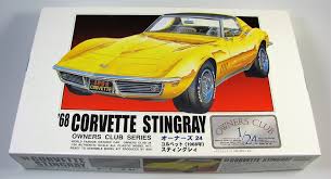 Of the cars produced, 9,936 were coupes (34.78% of all cars produced) and 18,630 were convertibles. Chevrolet Corvette Stingray 1968 Arii Car Model Kit Com